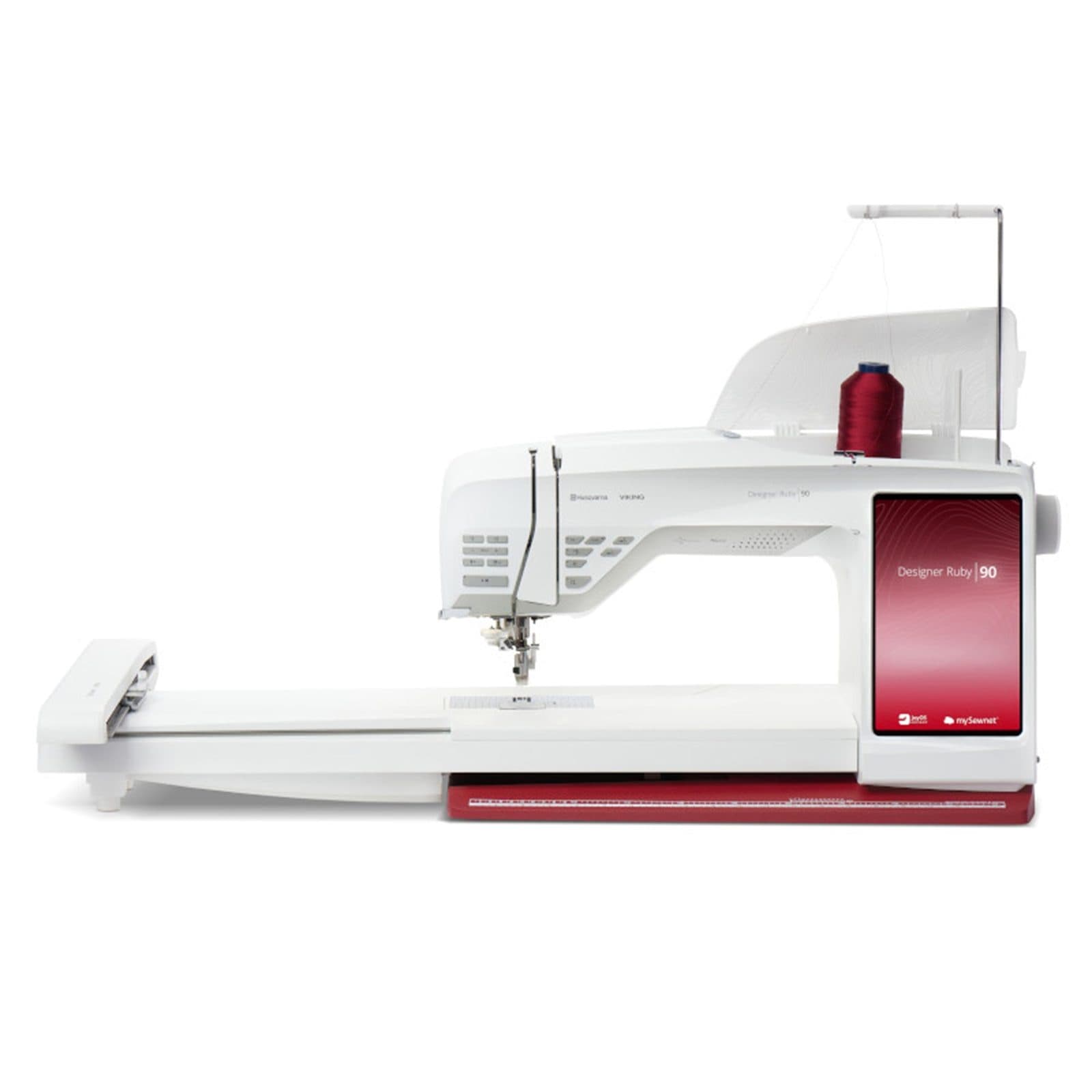 Husqvarna Viking DESIGNER RUBY 90 mit Stickaggregat