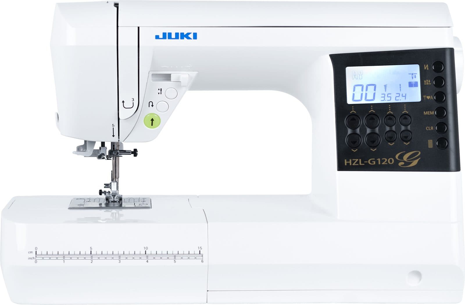 JUKI HZL-G120, Vorderansicht