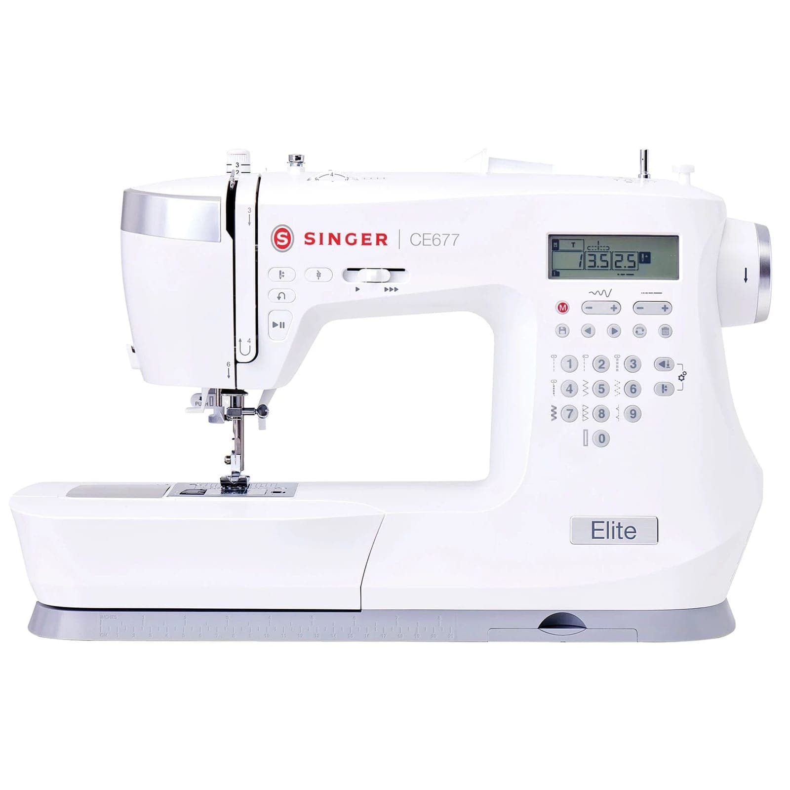 SINGER Elite CE677, Vorderansicht