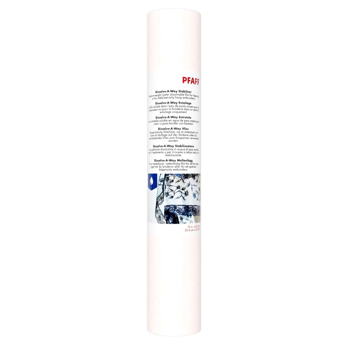 Rolle PFAFF Dissolve-a-Way Vlies