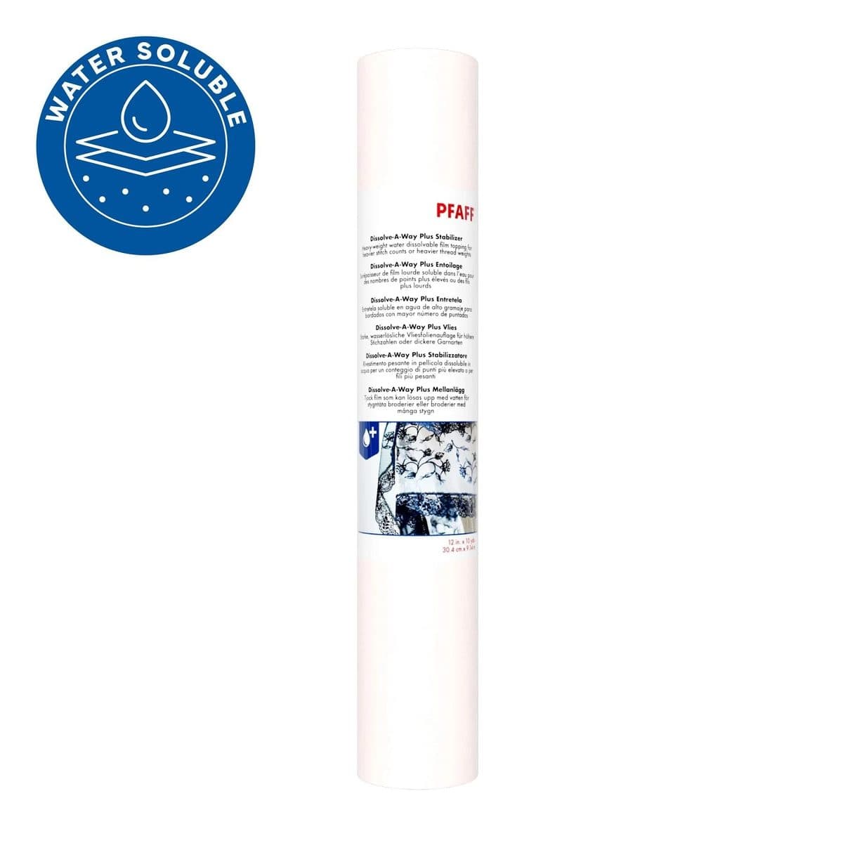 Rolle PFAFF Dissolve-a-Way Plus Vlies