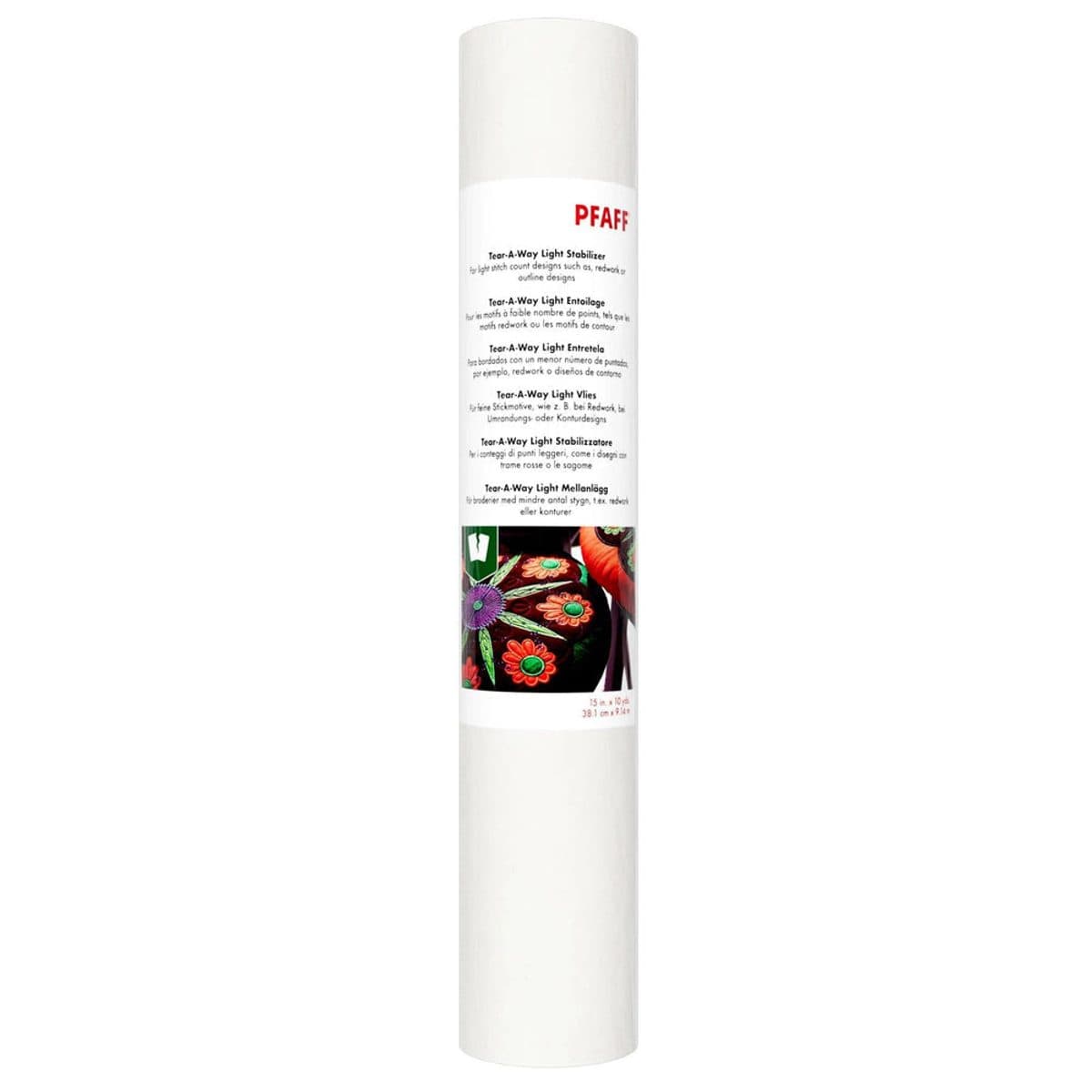 Rolle PFAFF Tear-a-Way Reissvlies